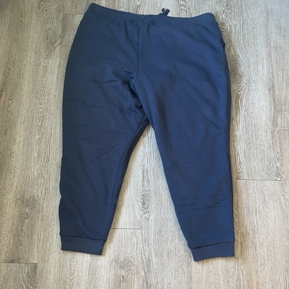 New nwt LL Bean 1912 Sherpa Lined Lounge Sweat Pants xxl Blue Jogger Fleece - Picture 6 of 6